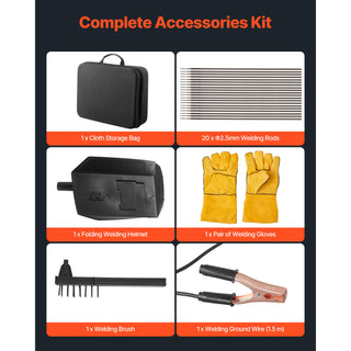Portable handheld arc welder, view 7