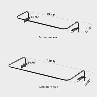 Universal Hot Tub Cover Lift – Side Mount Spa Cover Lifter with Adjustable Height & Aluminum Brackets