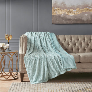 Oversized Faux Fur Throw Blankets | Luxurious Ultra-Soft Plush Bed & Sofa  Decor