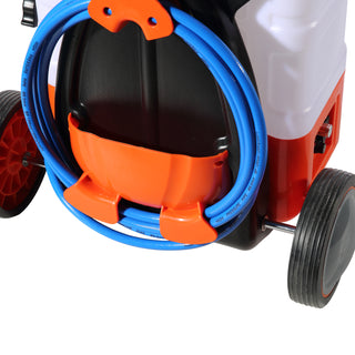 VEVOR Battery Powered Backpack Sprayer with Cart, 4 Gallon