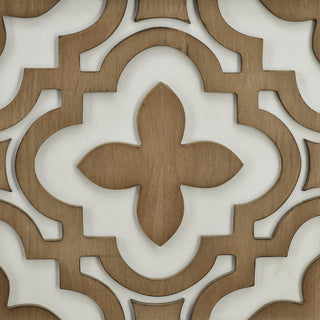 Hand-Carved 2-Doors Accent Cabinet - Traditional Craftsmanship and Functionality Combined