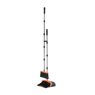 Heavy duty broom and dustpan set, view 8
