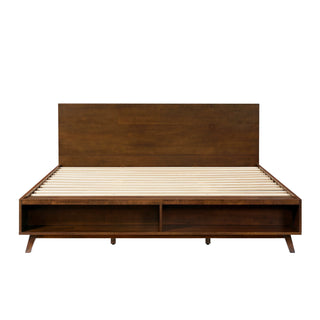 King platform bed frame, view 9