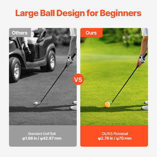 Backyard Golf Game 3-Hole Set | Portable Outdoor Bucket Golf Game for Kids & Adults | Fun Lawn & Garden Activity