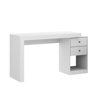 Expandable Home Office Desk, White
