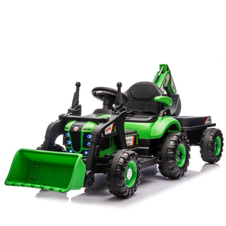 24V kids ride-on electric tractor, view 11
