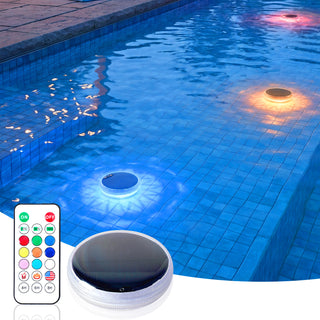 Solar floating pool light, view 5