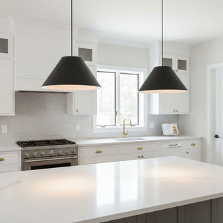 22-Inch Integrated LED Pendant | Matte-Black "High-Velocity" Aura Chassis | [TOTAL-GLOW EXTRACTION-WELD] | Industrial-Grade Minimalist Logic &amp; Rapid-Swell Illumination Technology