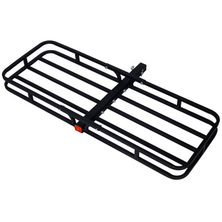 Heavy-Duty Steel Hitch Mount Cargo Carrier Rack for SUV, Truck, Car with 2' Receiver, Black