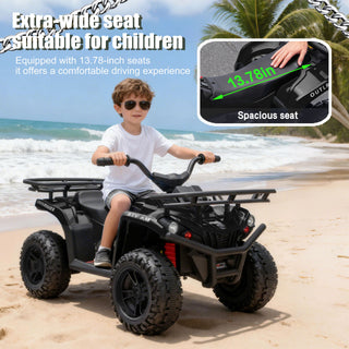 24V Kids Ride-On ATV, Off-Road Vehicle, Ages 3-5