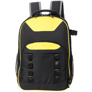 Oxford Cloth Multifunctional Tool Backpack, Heavy-Duty Tool Bag with Multiple Pockets for Electricians & Technicians