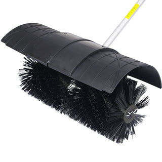 snow sweeper GASOLINE POWERED  BROOM SWEEPER,52CC 2 STROKE ,BROOM  BRUSH  21x10'  EPA