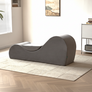 Solace Ergonomic Chaise Lounge Chair, Grey