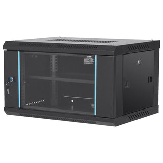 6U Wall Mount Network Server Cabinet | 15.5" Deep Locking IT/A/V Rack Enclosure