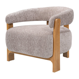 Boucle accent chair, view 9