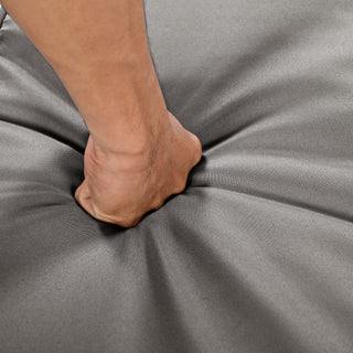 Spa Surround Spa Frame Patio Rattan Sofa Set with Storage Spaces, Mini Sofa and Comfortable Cushion for  Patio,Backyard, Grey