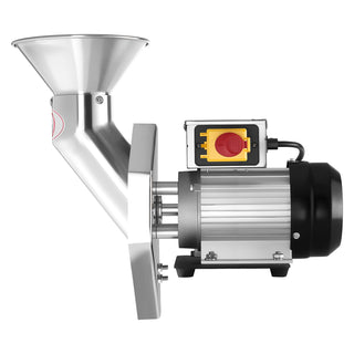550W Electric Fruit Apple Crusher, SUS304 Desktop Crushing Machine, Grinds Whole Apples Up to 2.76' Dia, 60 KG/H Capacity, Cider Press for Apples, Pears, Pineapple, Guava, Carrot, Potato