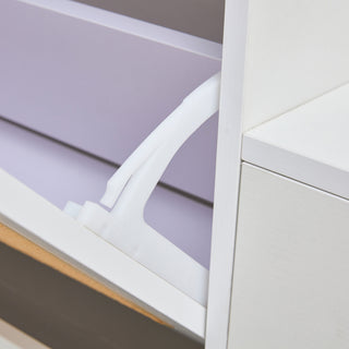 Modern Minimalist Storage Cabinet - Japanese Rattan Shoe Cabinet, Bed Top Cabinet, Small Home Furniture for Corridors and Living Rooms - GZ-DI-03