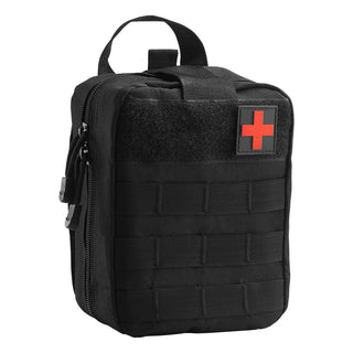 250-Piece Survival First Aid Kit | Emergency Medical Trauma Bag for Home and Car 72 Hours Survival Kit