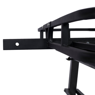Heavy-Duty Steel Hitch Mount Cargo Carrier Rack for SUV, Truck, Car with 2' Receiver, Black