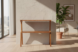 Contemporary and Farmhouse 2-Tier Side Tables - Stylish Bedside and End Tables