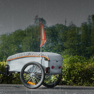 Foldable bike cargo trailer, view 5