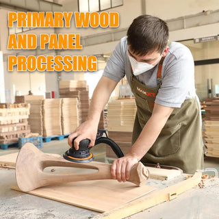 350W Brushless Electric Random Orbital Sander | 5mm Orbit Variable Speed Sander