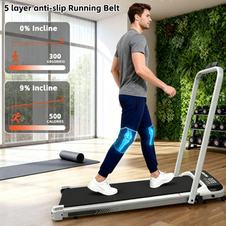 Best 3-in-1 Under Desk Treadmills with Incline and Handlebars - Foldable Walking Pads for Home Office