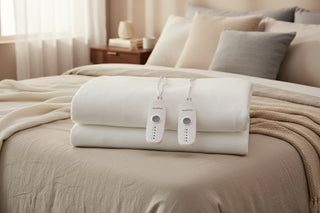 Best Queen Heated Mattress Pads | 1-Piece White Electric Bed Warmers
