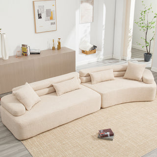 [VIDEO provided][New]Unique modeling design,Upholstered Indoor Furniture,Foam-Filled Sleeper Sofa Bed for Living Room,Bedroom,3 Colors