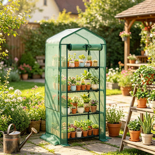 Outdoor Small Greenhouse,Portable Small Greenhouse,Garden Mini Greenhouse