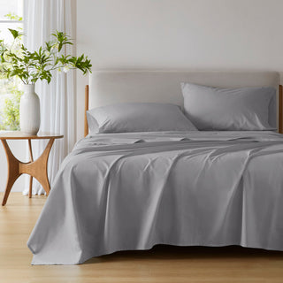 3-Piece Twin 100% Cotton Solid Sheet Set