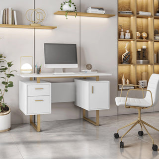 Compact Computer Cart With Storage, Graphite