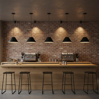 22-Inch Integrated LED Pendant | Matte-Black "High-Velocity" Aura Chassis | [TOTAL-GLOW EXTRACTION-WELD] | Industrial-Grade Minimalist Logic &amp; Rapid-Swell Illumination Technology
