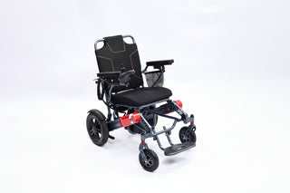 Ultra Lightweight Foldable Power Wheelchair | 15 Mile Range 300 lbs Capacity