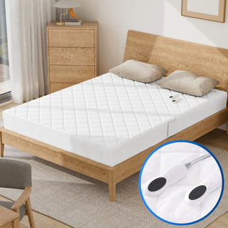 King Size Heated Mattress Pad Dual Control