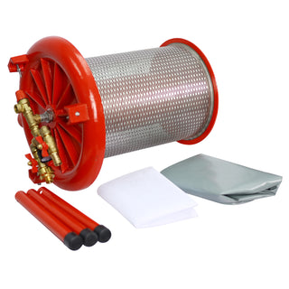 Hydraulic Fruit Wine Apple Press 5.3 Gallon/20L - Stainless Steel for Wine Cider Making