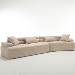 [VIDEO provided][New]Unique modeling design,Upholstered Indoor Furniture,Foam-Filled Sleeper Sofa Bed for Living Room,Bedroom,3 Colors