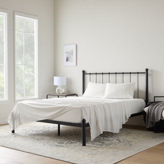 Weekender 90gsm Bamboo Sheet Set, Queen, White