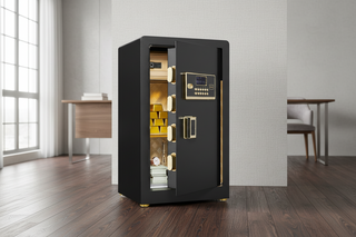 Security Electronic Steel Home Safe | Anti-Theft Digital Lock Box with Smart Alert