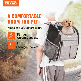 Rolling Pet Carrier Backpack for Small Dogs & Cats | Airline Approved Travel Carrier with Removable Wheels (Under 18LBS)