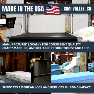 Memory Foam Infused Futon Mattress Full – Washable Removable Cover, Heavy-Duty Zipper, Thick Foldable Sofa Bed Cushion for Guest Room, Apartment, Dorm (Frame NOT Included)