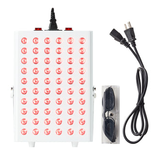 Red Light Therapy for Body Face, 60 Dual-Chip LEDs, Red 660nm & Near Infrared 850nm Combo, High Power Red Light Therapy Panel for Recovery, Pain Relief, Wound Healing, Skin Health, 80W