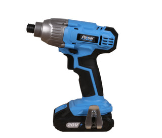 20V Cordless 1/4" Impact Driver | 2.0Ah Lithium-Ion Battery Included