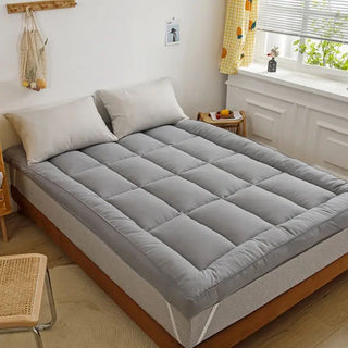 Topper Pad for Mattress Gray Queen