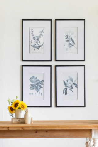 Set of 4 botanical wall art prints, view 9