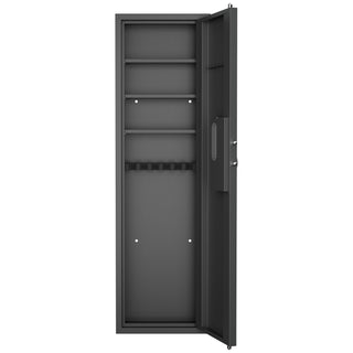 53" Hidden In-Wall Rifle Safe | Touch Panel Digital Lock & Adjustable Shelves
