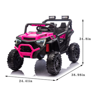 24V Kids Ride-On Electric UTV with Parent Remote Control