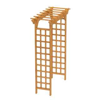 Wooden Arbor, Wedding Arch for Ceremony, Wood Trellis for Plant Climbing, Christmas Decor Pergola for Garden Backyard