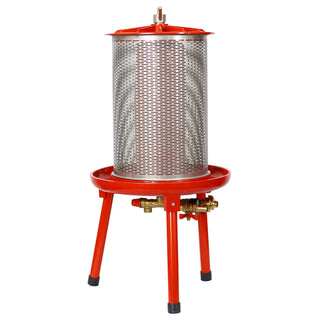 Hydraulic Fruit Wine Apple Press 5.3 Gallon/20L - Stainless Steel for Wine Cider Making
